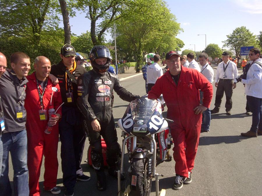 Phil Barber at TT